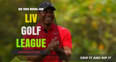 Tiger Woods' Shocking Move: Joins LIV Golf League