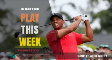 Tiger Woods' Latest Tournament Appearance: Did He Compete This Week?