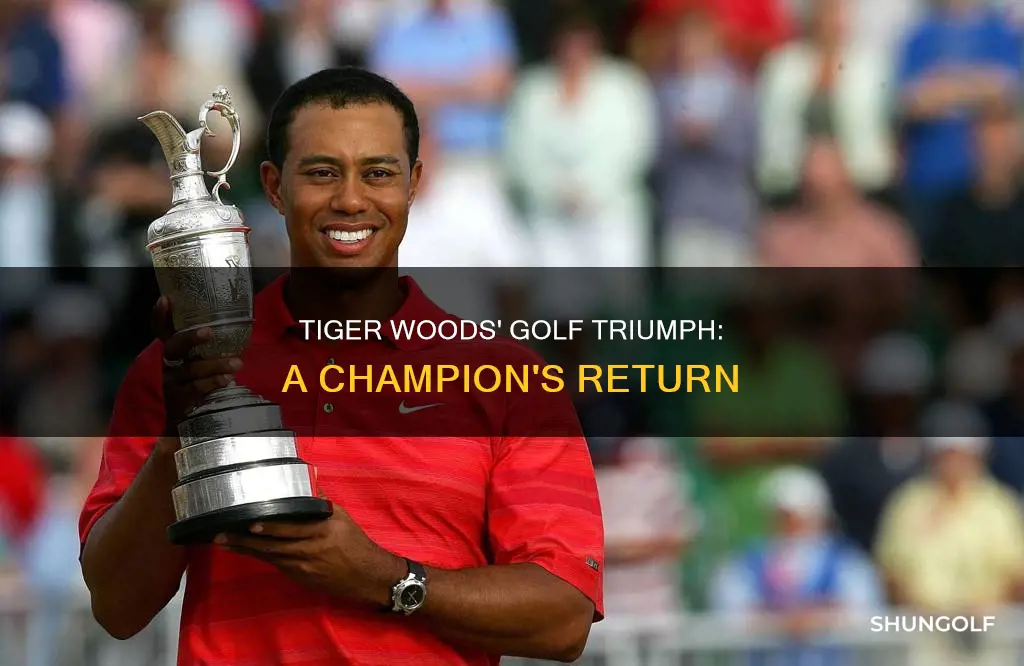did tiger woods win the golf