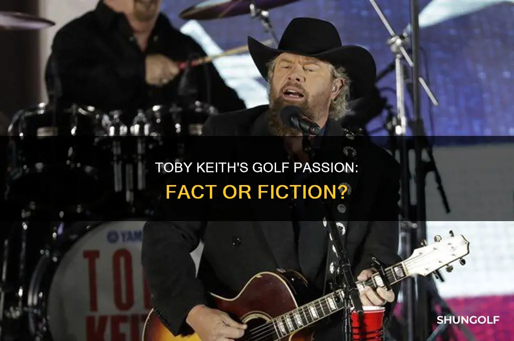 did toby keith play golf