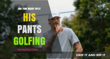 Tom Brady's Golfing Mishap: Did His Pants Split on the Course?