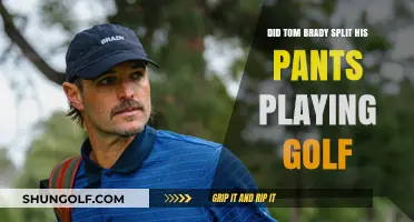 Tom Brady's Golf Mishap: Did His Pants Split on the Course?