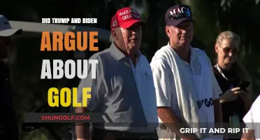 Trump vs. Biden: The Golf Debate and Political Clashes