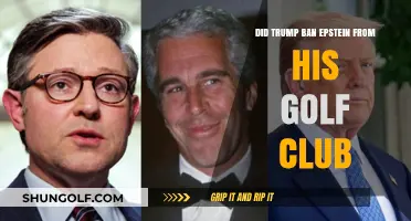 Trump's Epstein Ban: The Truth Behind the Golf Club Incident