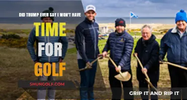 Trump's Golf Promise: Fact-Checking 'I Won't Have Time for Golf