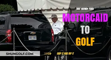 Trump's Motorcade Mystery: Golf Outing or Political Deception?