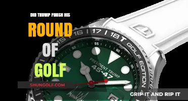 Trump's Golf Game: Did He Complete His Round or Cut It Short?