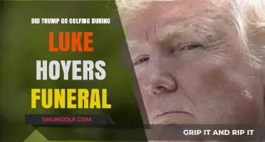 Trump's Golf Outing Amid Luke Hoyer's Funeral: Fact or Fiction?
