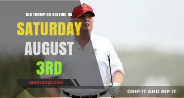 Trump's Weekend Plans: Golfing on Saturday, August 3rd?