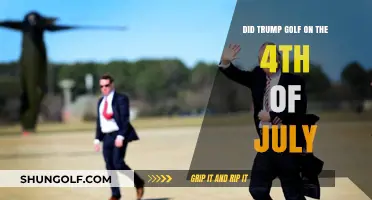Trump's 4th of July: Golfing Amidst Independence Day Celebrations?
