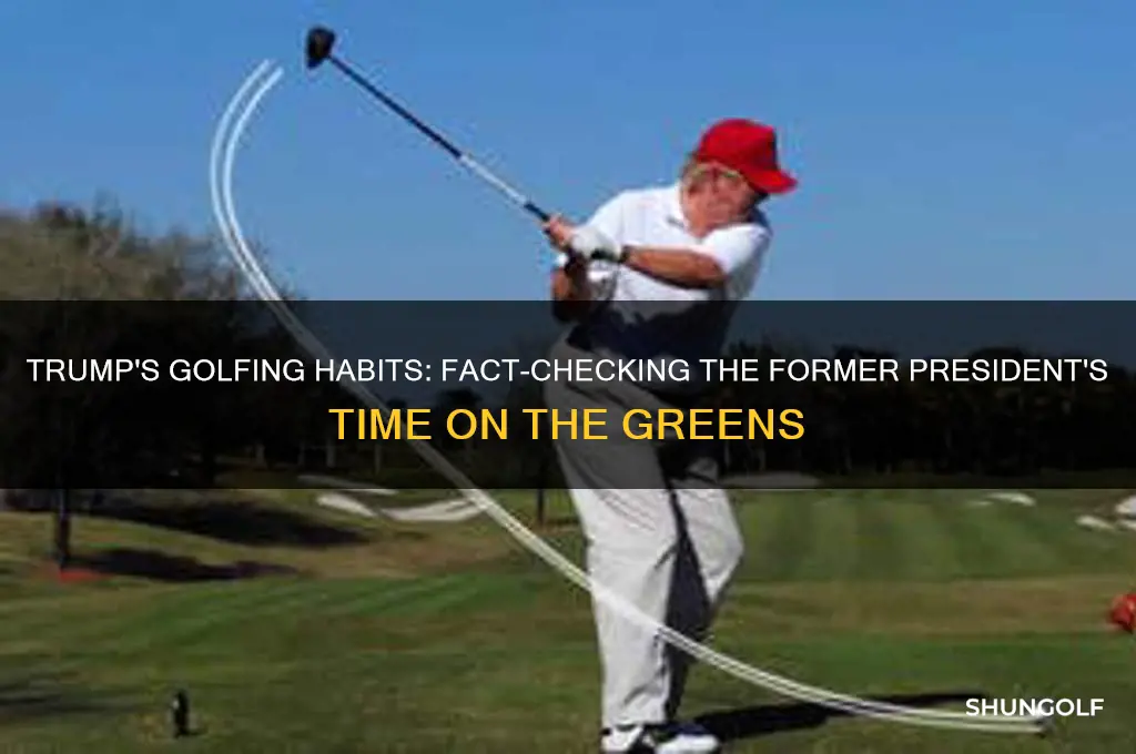 did trump golf