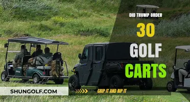 Trump's Golf Cart Purchase: Fact-Checking the 30-Cart Order Claims
