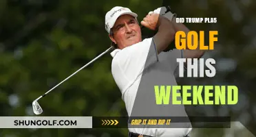 Trump's Weekend Activities: Golf Outing Confirmed or Just a Rumor?