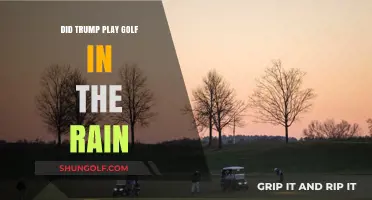Trump's Rainy Golf Outings: Fact-Checking the Wet Weather Claims