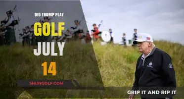 Trump's July 14 Golf Outing: Fact-Checking the Former President's Schedule