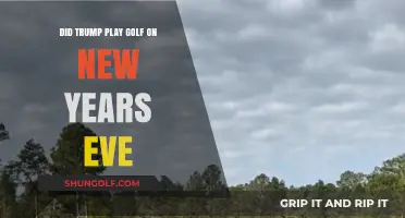 Trump's New Year's Eve: Golf Course Visit or Political Statement?