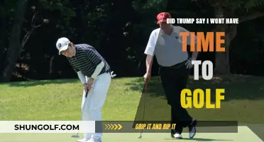 Trump's Golf Comment: Fact-Checking 'I Won't Have Time to Golf' Claim