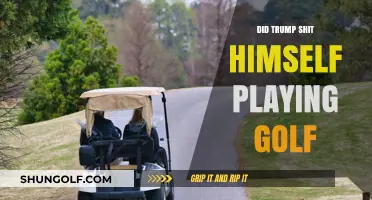 Trump's Golf Outing: Unverified Claims of an Embarrassing Accident