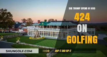 Trump's Golfing Expenses: Uncovering the $91,655,424 Controversy