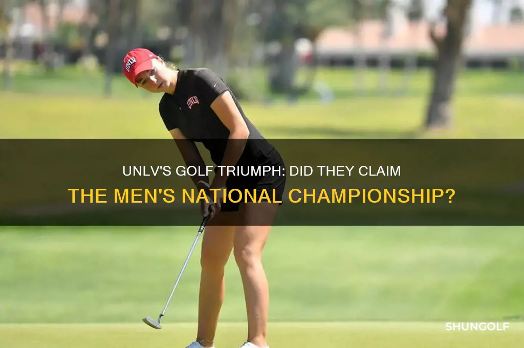 did unlv win the men