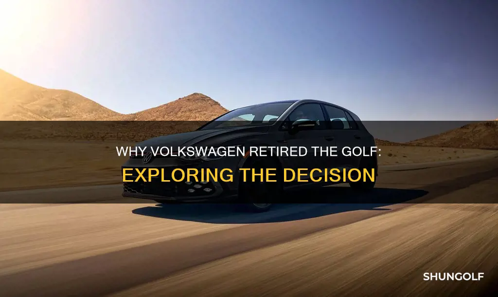 did volkswagen discontinue the golf