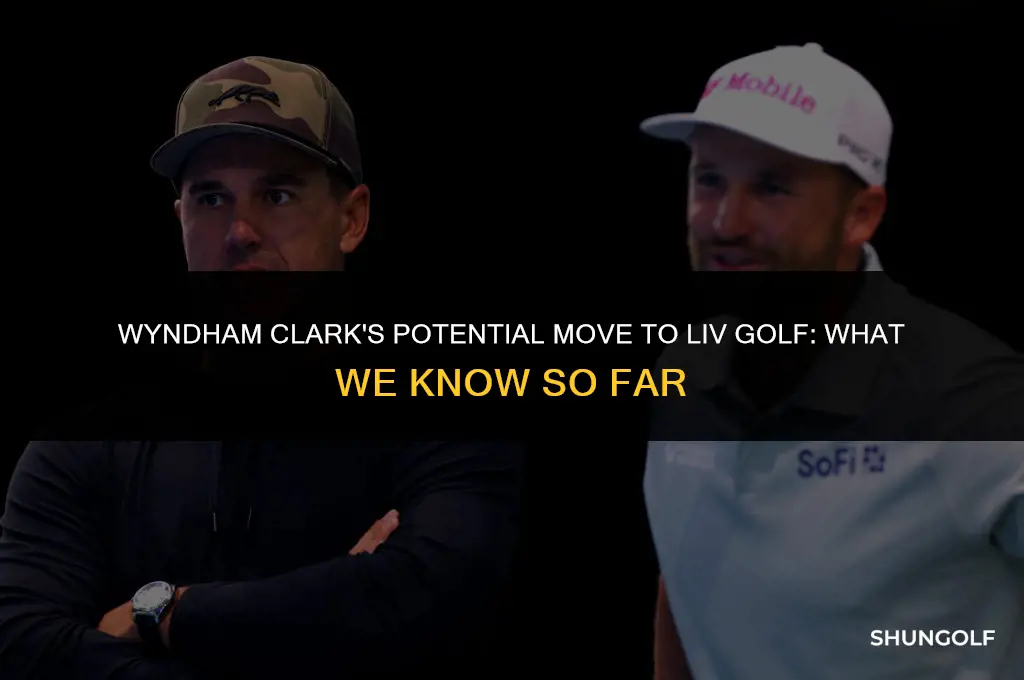 did wyndham clark join liv golf