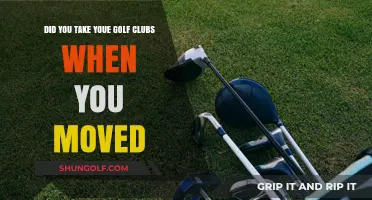 Moving and Golf Clubs: Did You Remember to Pack Yours?