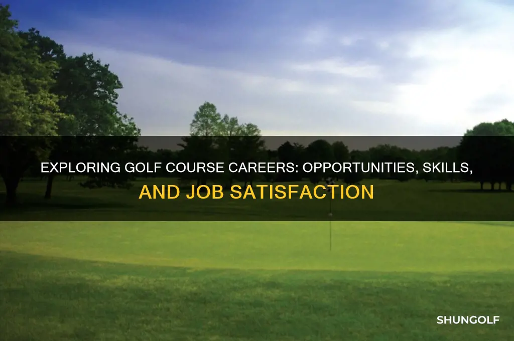 do a golf course job