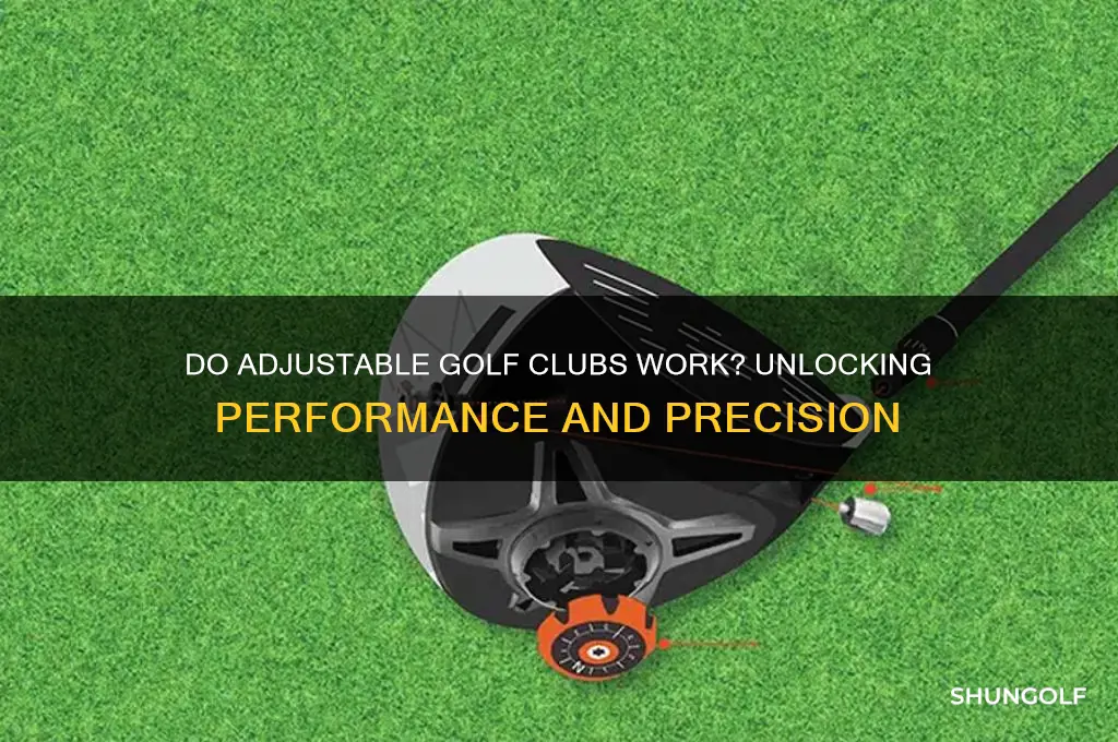 do adjustable golf clubs work