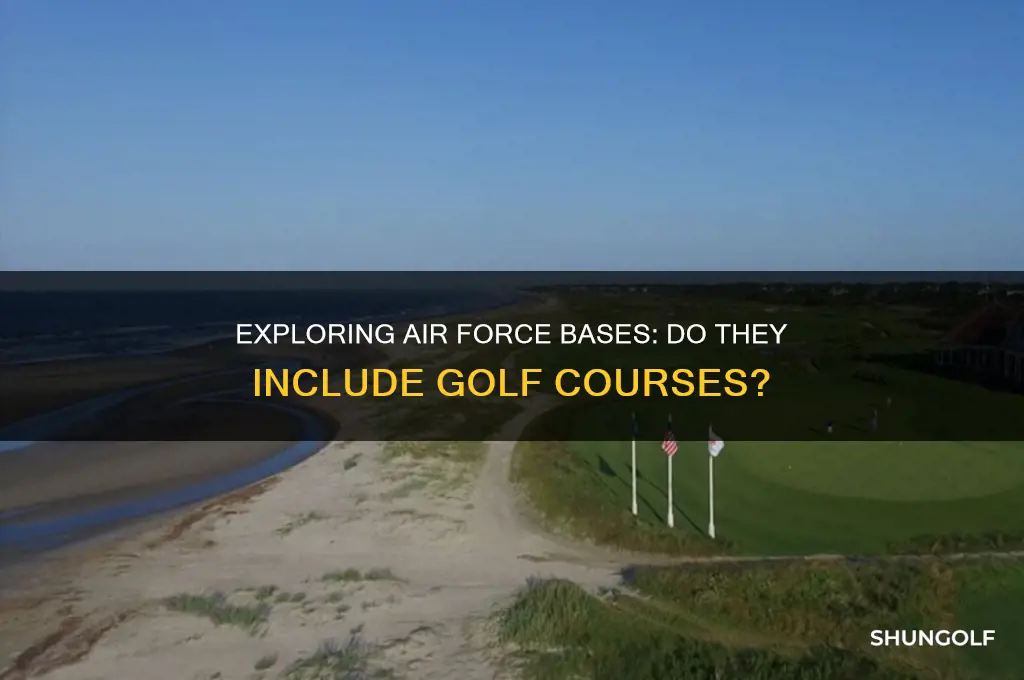do air force bases have golf courses
