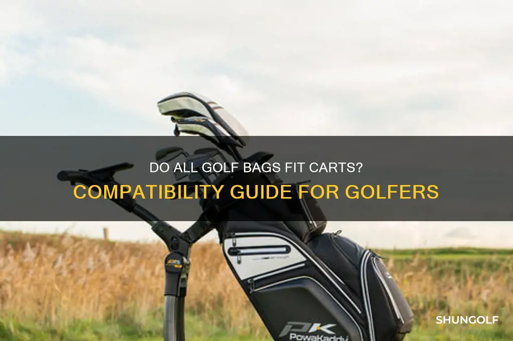 do all golf bags work with carts