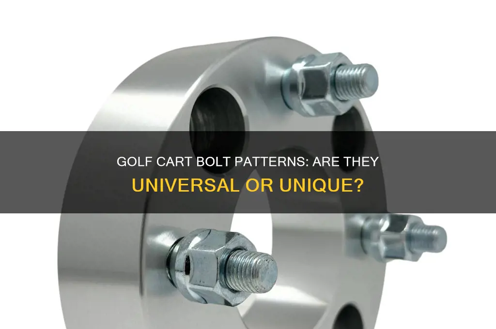 do all golf carts have the same bolt pattern