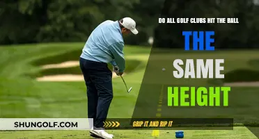 Do All Golf Clubs Launch Balls to the Same Height?