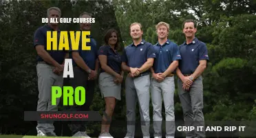 Do All Golf Courses Employ a Professional Golfer?