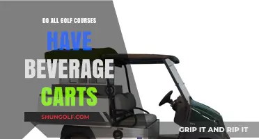 Do All Golf Courses Offer Beverage Carts? A Refreshing Inquiry