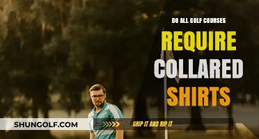 Collared Shirts on Golf Courses: A Universal Dress Code Requirement?