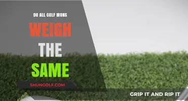 Do All Golf Irons Weigh the Same? Unveiling the Truth