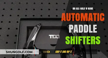 Do All Golf R Models Feature Automatic Paddle Shifters?