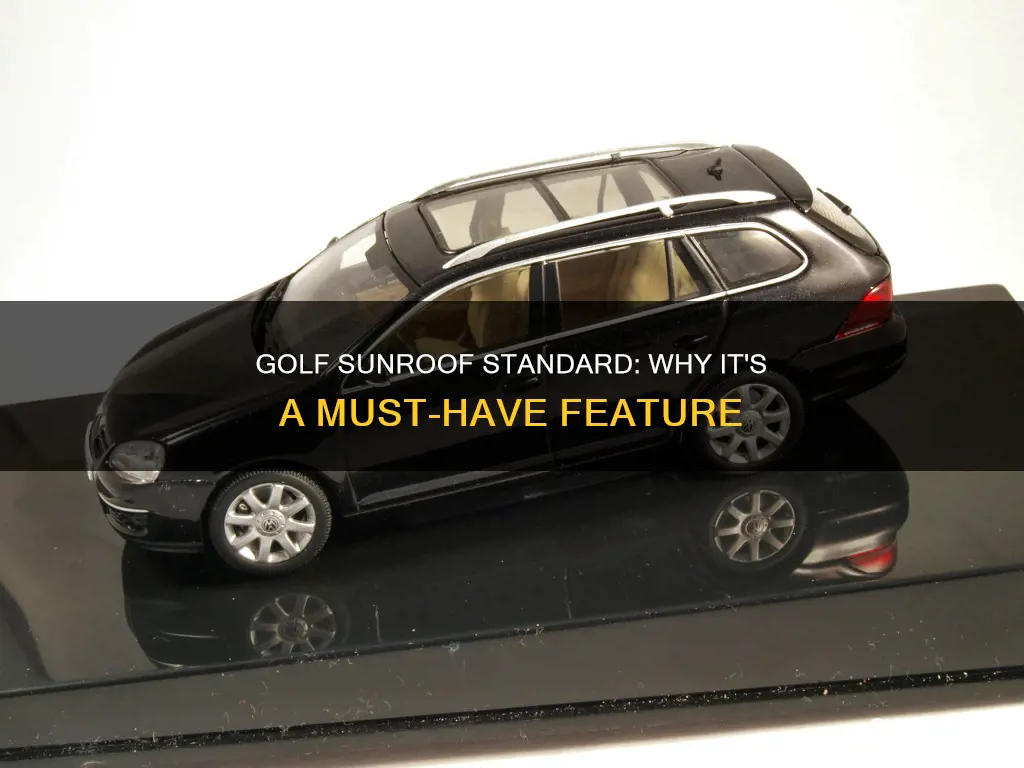do all golfs have sun roof