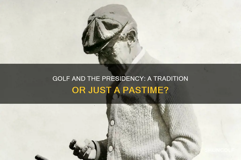 do all presidents play golf