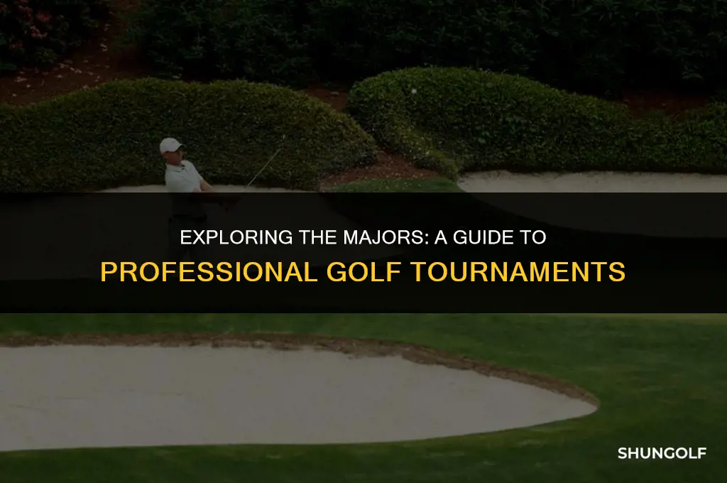 do all pro golf tournaments