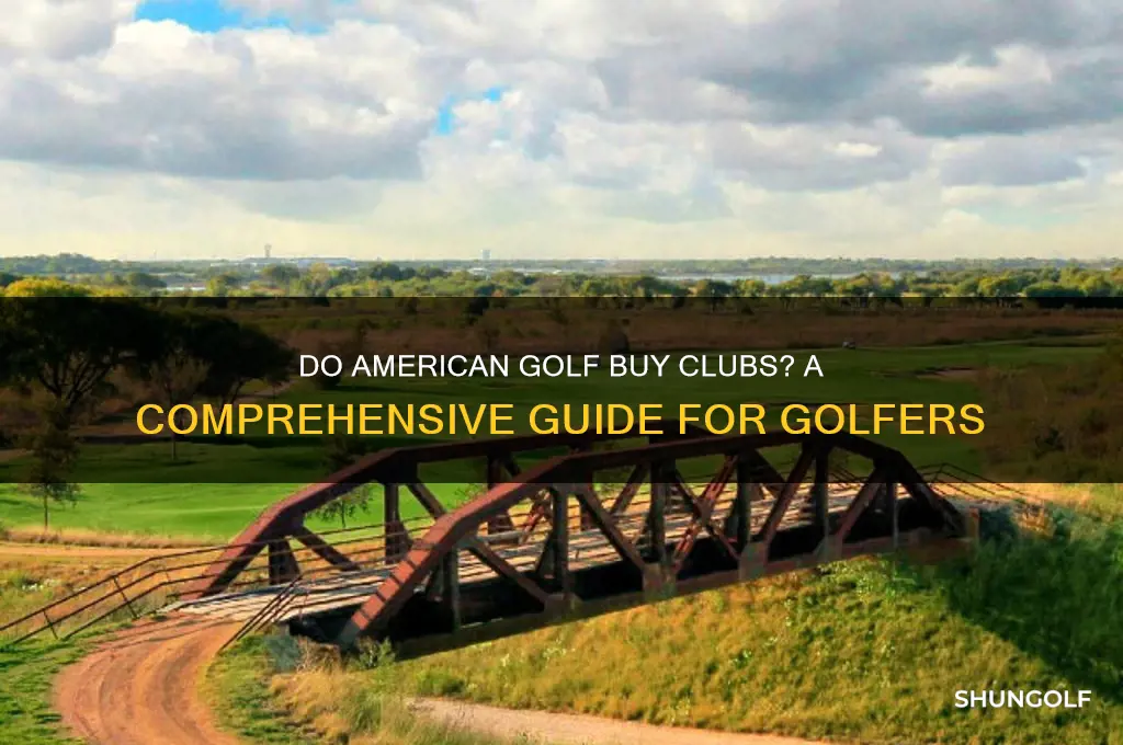 do american golf buy clubs