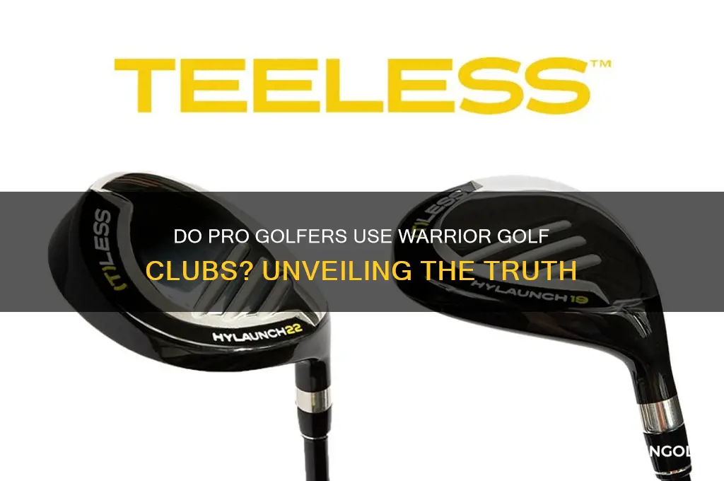 do any pros play warrior golf clubs