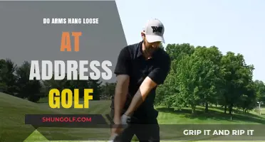 Mastering Golf Posture: Should Arms Hang Loose at Address?