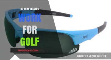 Blue Glasses: Better Golf Vision?