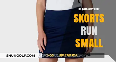 Callaway Golf Skorts: Sizing and Style Guide