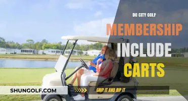 City Golf Memberships: Do They Include Cart Access?