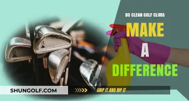 Clean Golf Clubs: Impact on Performance and Game Improvement