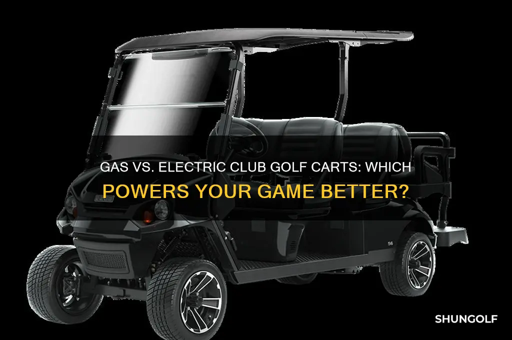 do club golf carts gas or electric