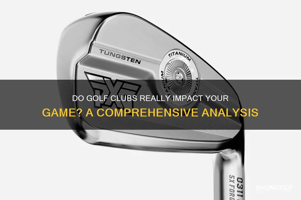 do clubs matter in golf